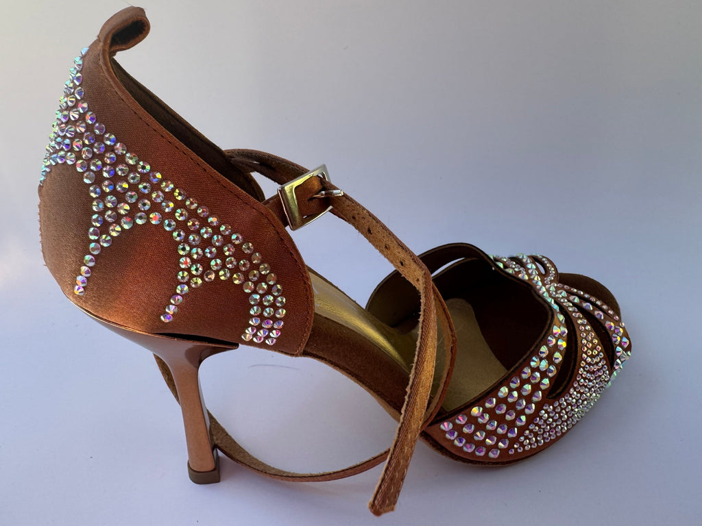 Angela with Swarovski Crystals, 3.5 stilletto heel