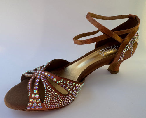 Angela with Swarovski Crystals, 2 in heel