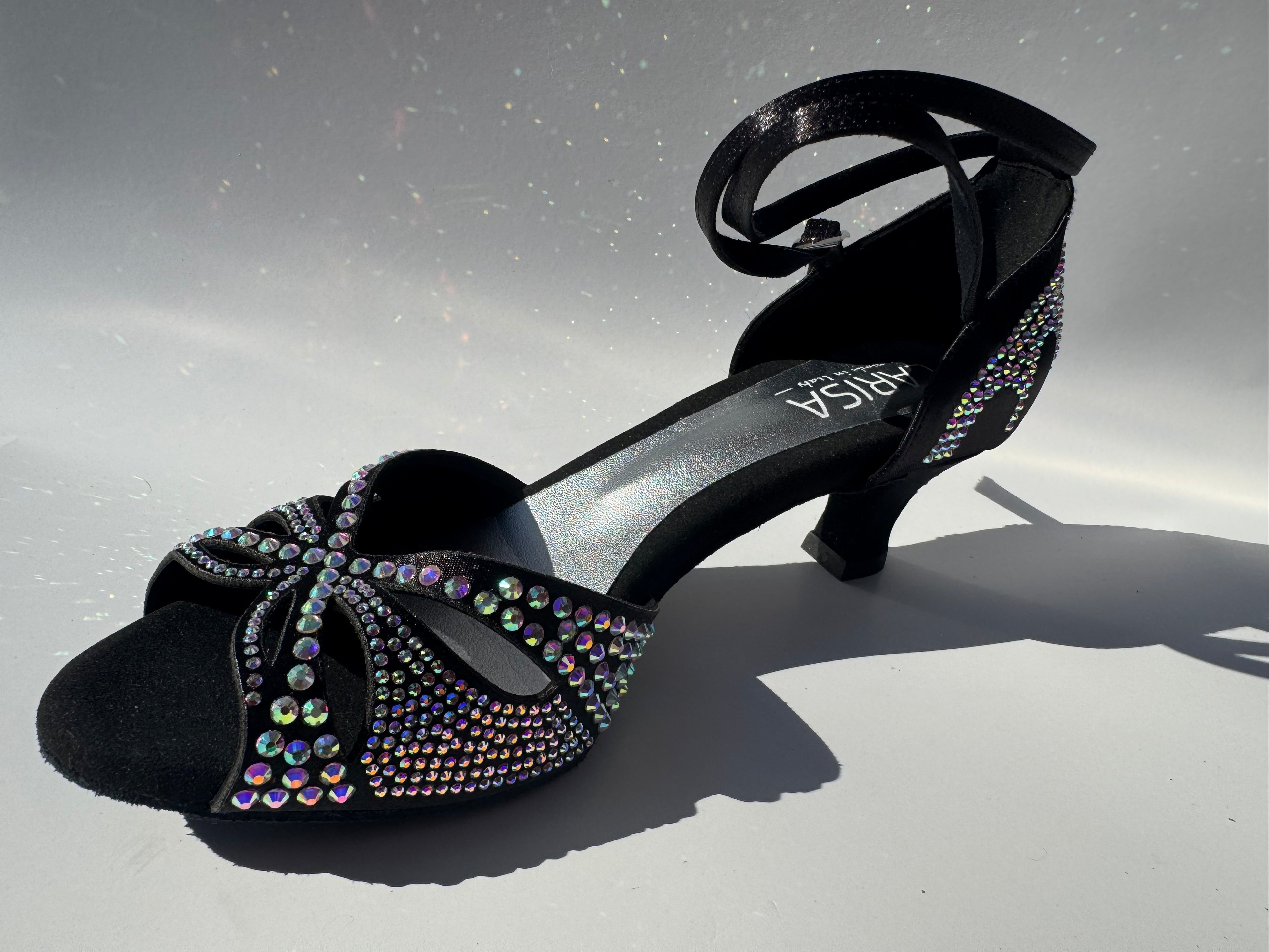 Angela with Swarovski Crystals, 2 in heel