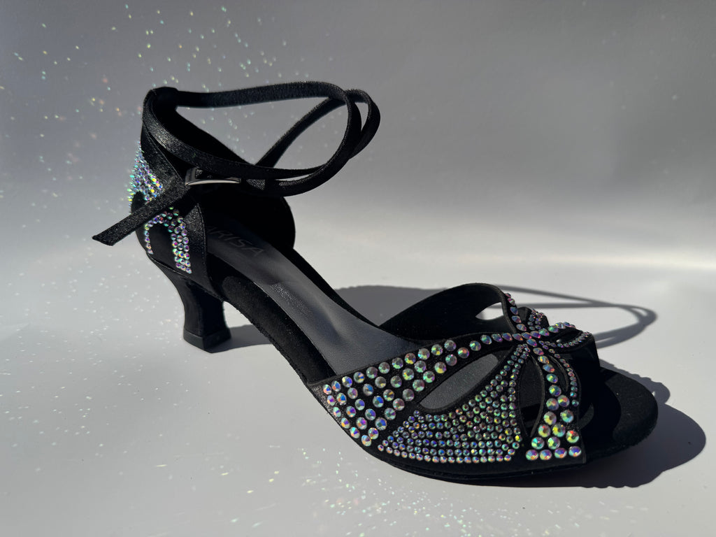 Angela with Swarovski Crystals, 2 in heel
