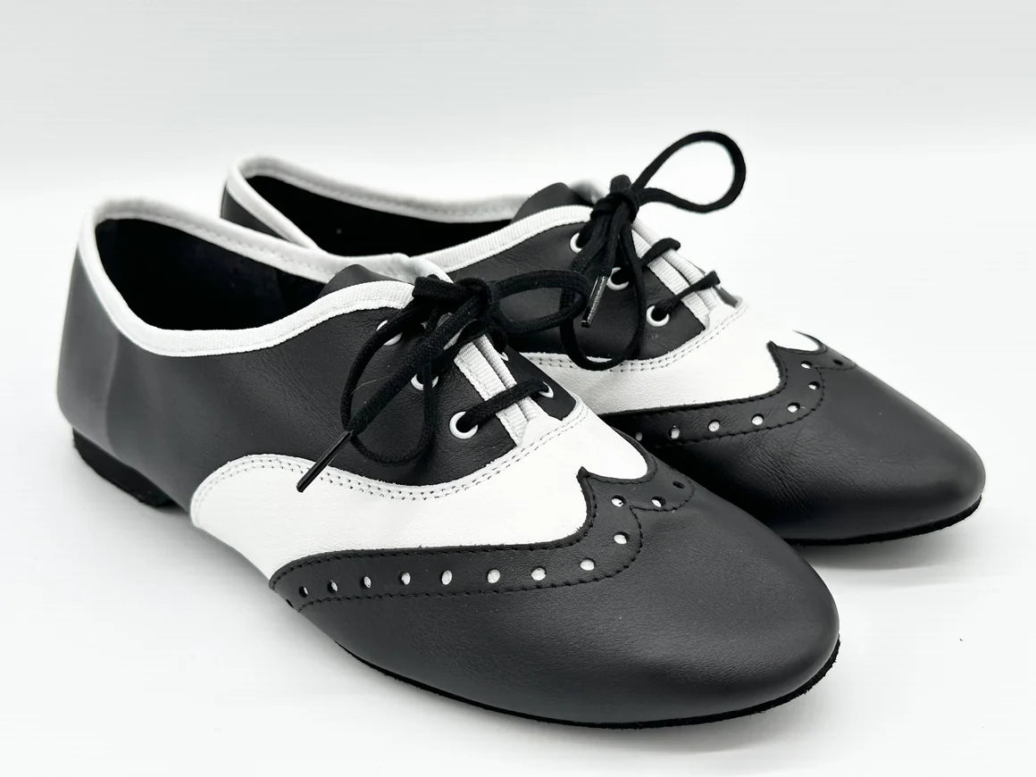 The Kristina Jazz Mambo Shoe in Leather