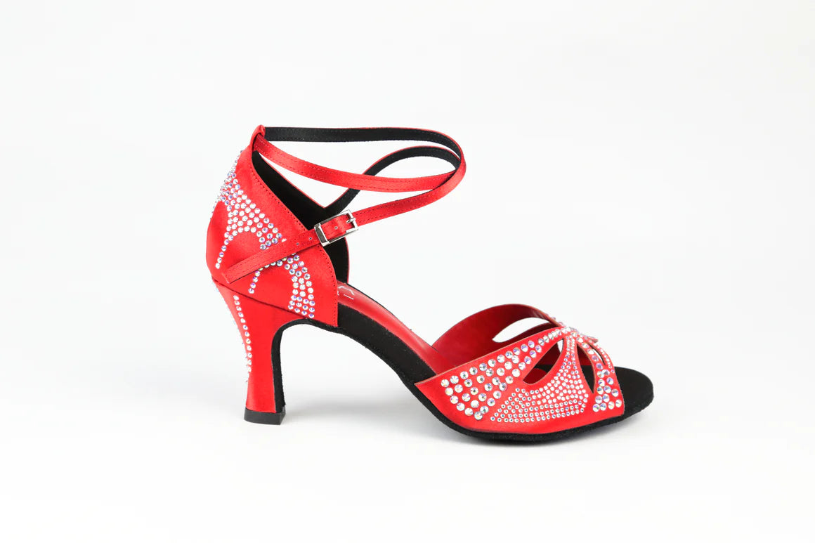 Angela with Swarovski Crystals, 2.75 in heel