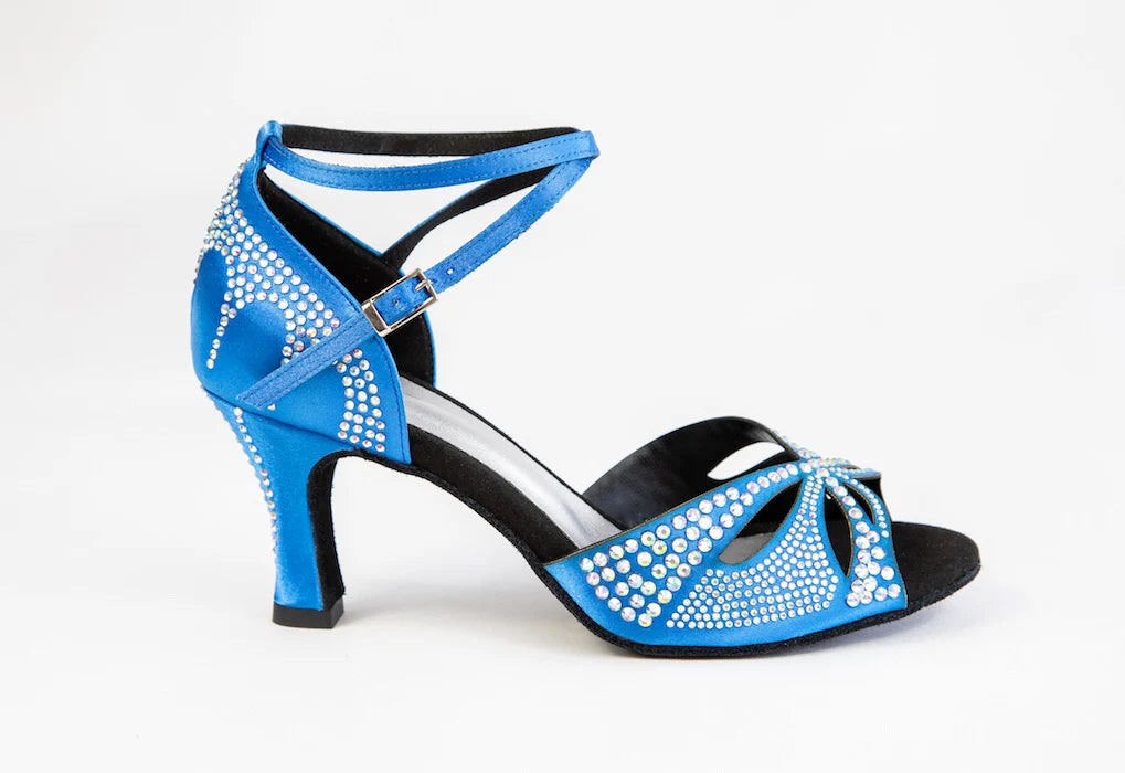 Angela with Swarovski Crystals, 2.75 in heel