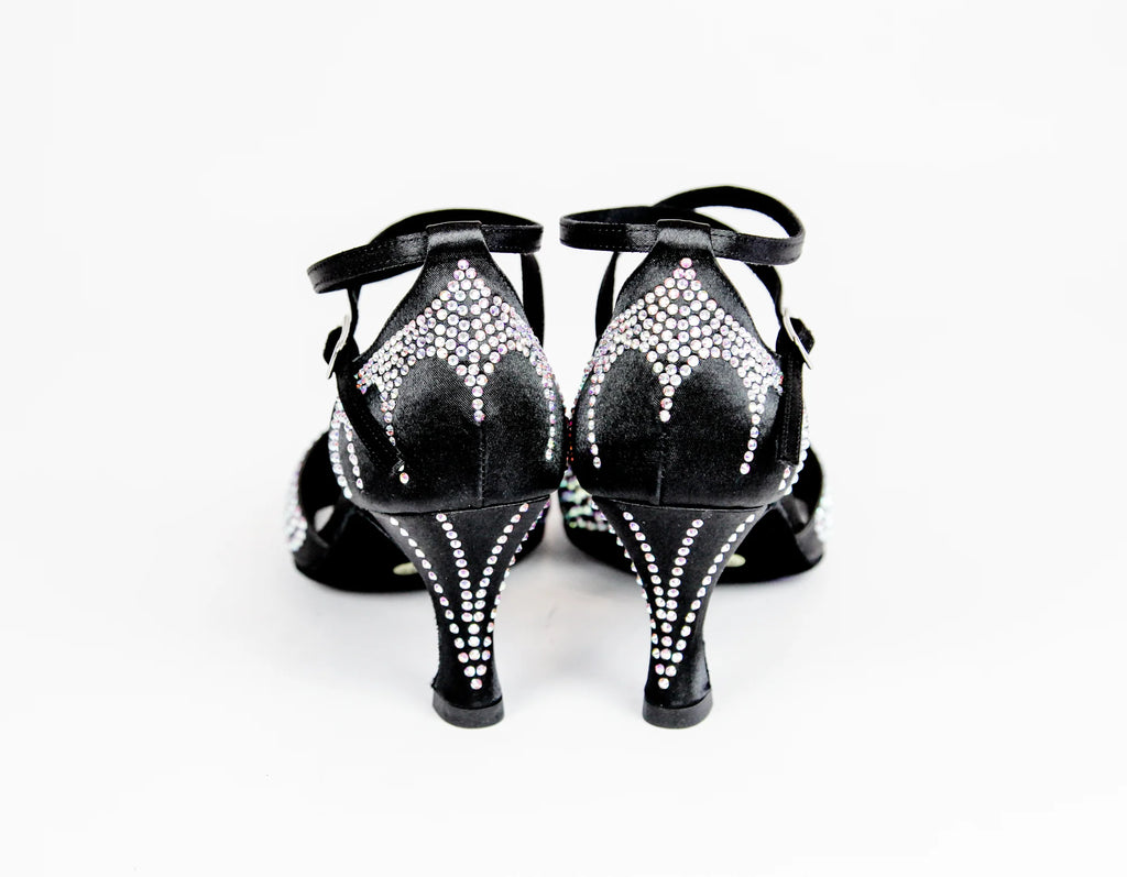 Angela with Swarovski Crystals, 2.75 in heel