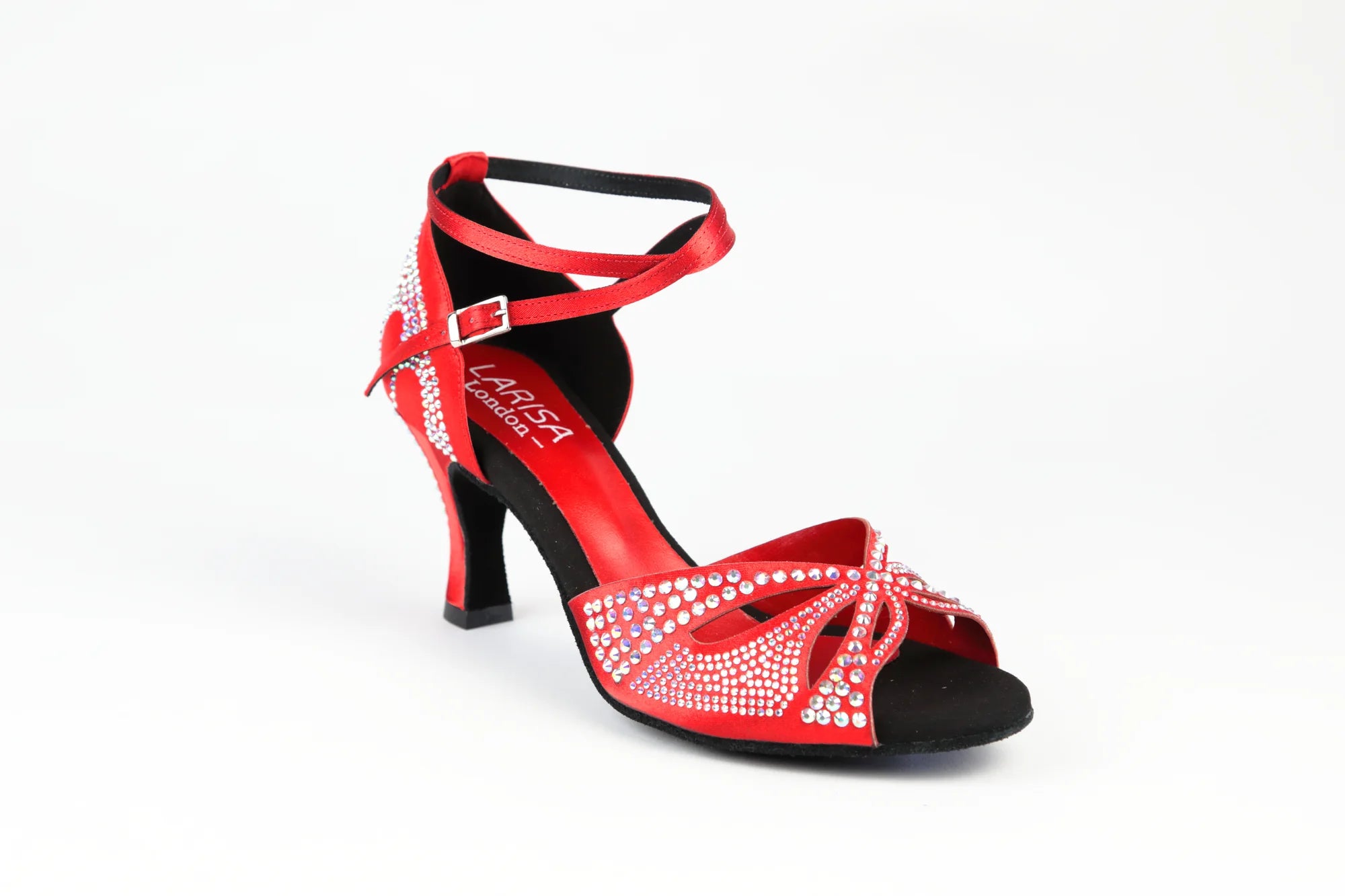 Angela with Swarovski Crystals, 2.75 in heel