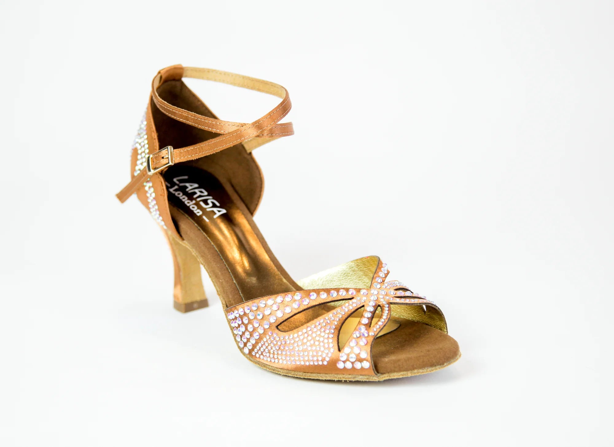 Angela with Swarovski Crystals, 2.75 in heel