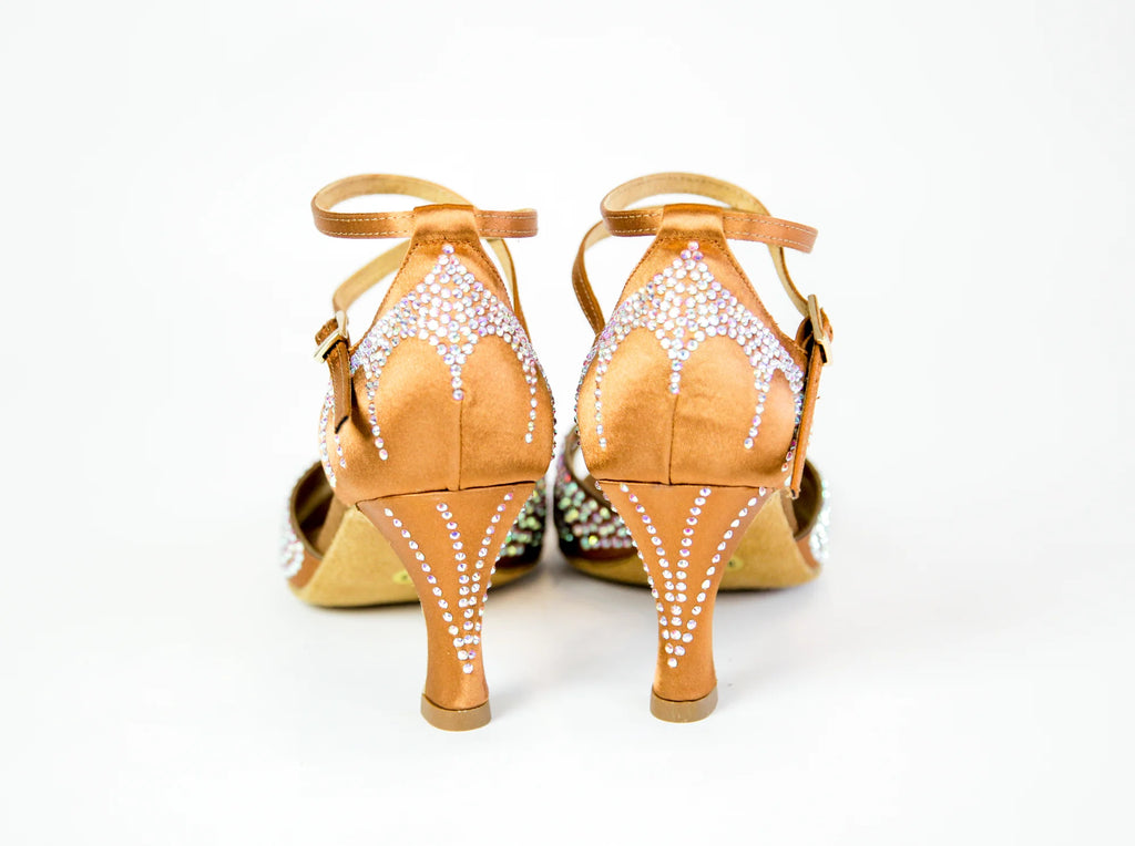 Angela with Swarovski Crystals, 2.75 in heel