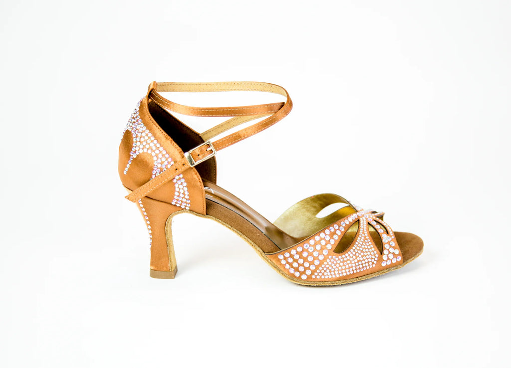 Angela with Swarovski Crystals, 2.75 in heel