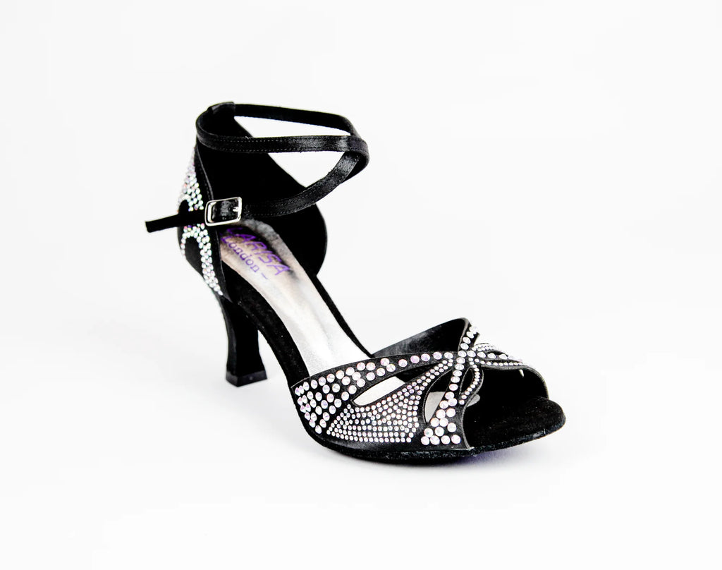 Angela with Swarovski Crystals, 2.75 in heel