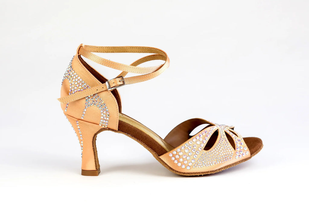 Angela with Swarovski Crystals, 2.75 in heel