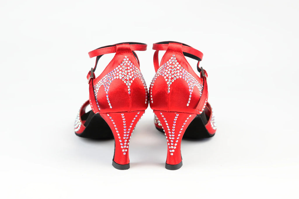 Angela with Swarovski Crystals, 2.75 in heel