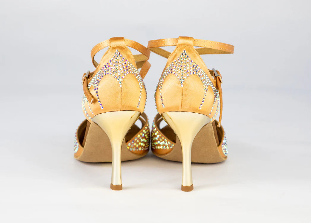 Angela with Swarovski Crystals, 3.5 stilletto heel