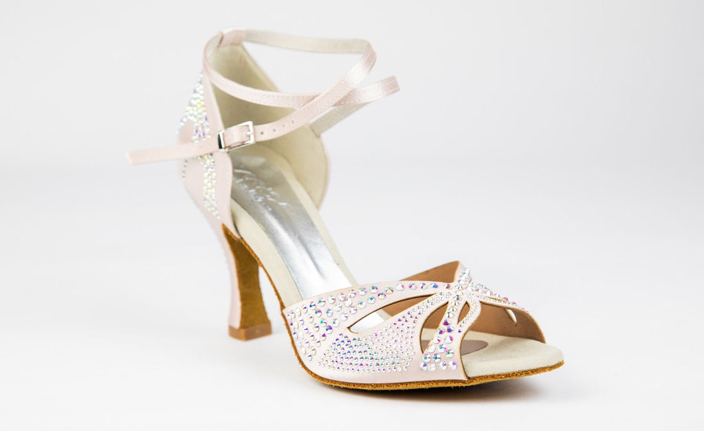 Angela with Swarovski Crystals, 2.75 in heel