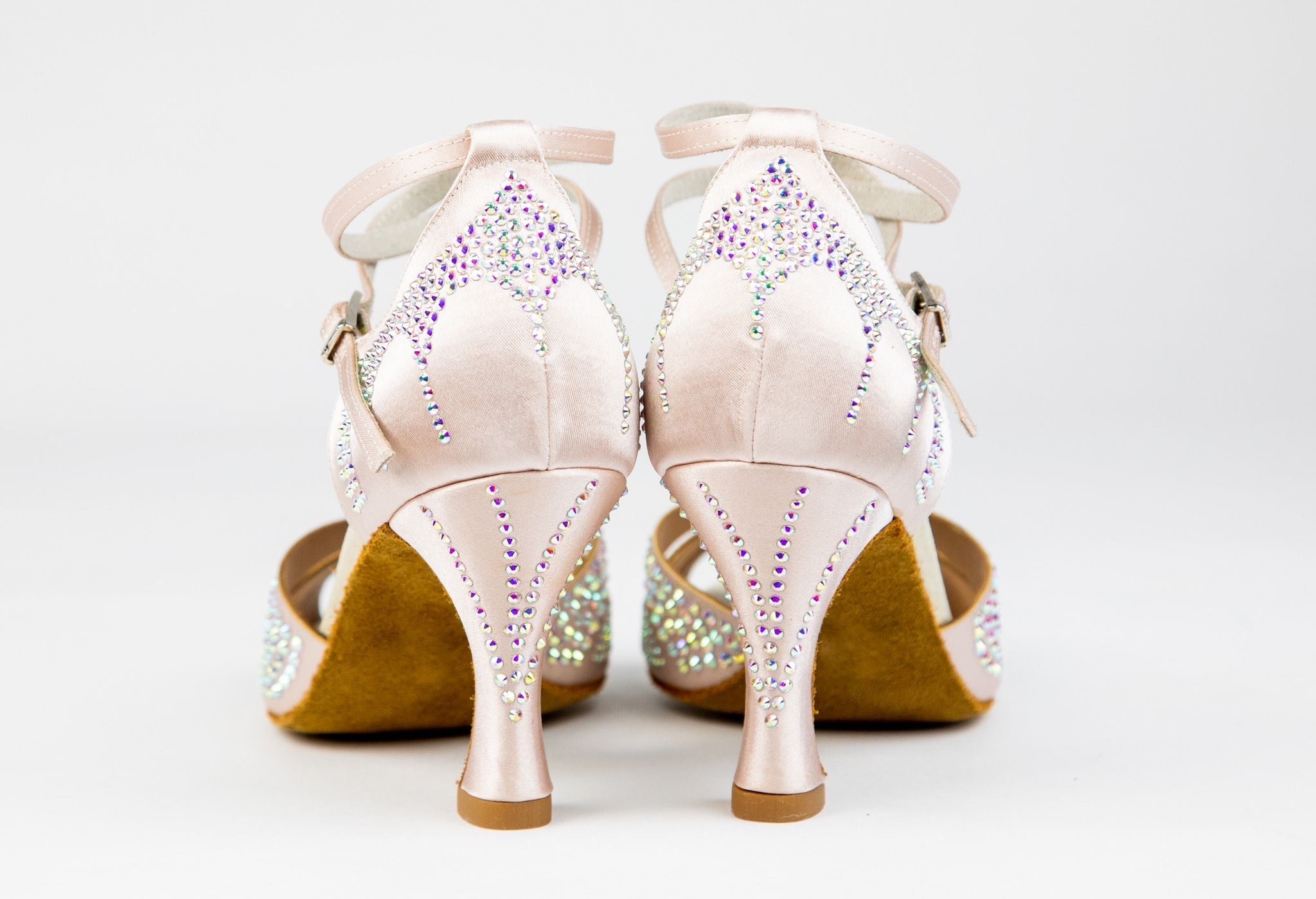 Angela with Swarovski Crystals, 2.75 in heel