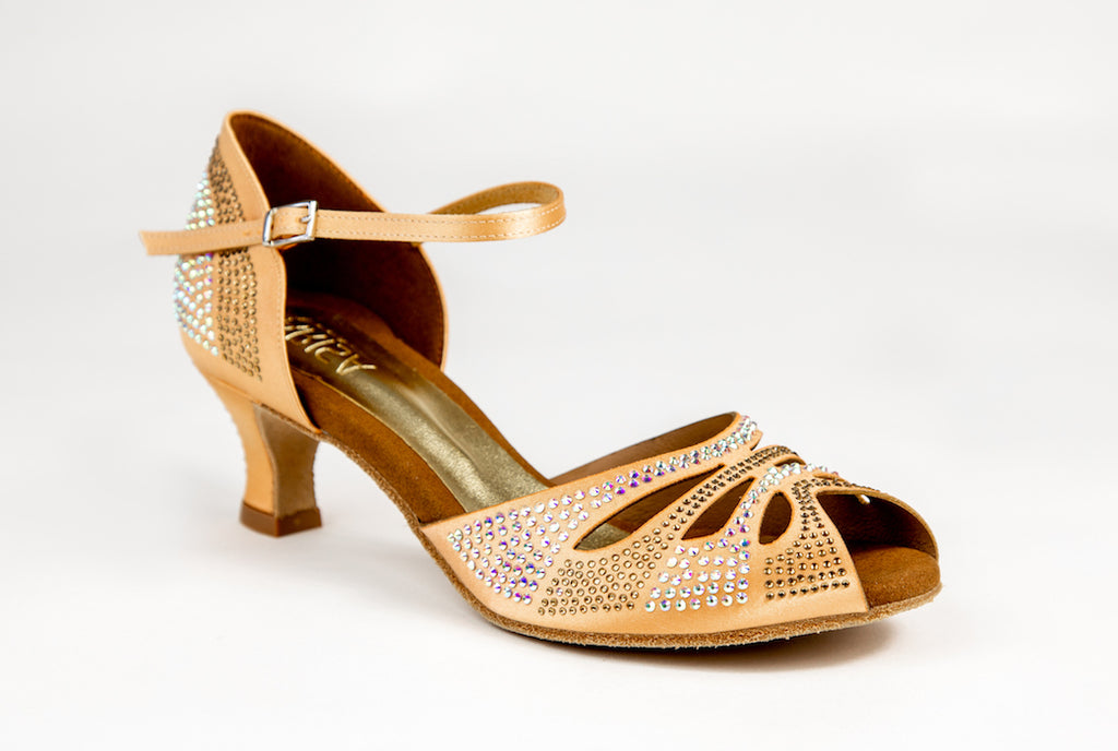 Ana with Swarovski Crystals, 2 in heel