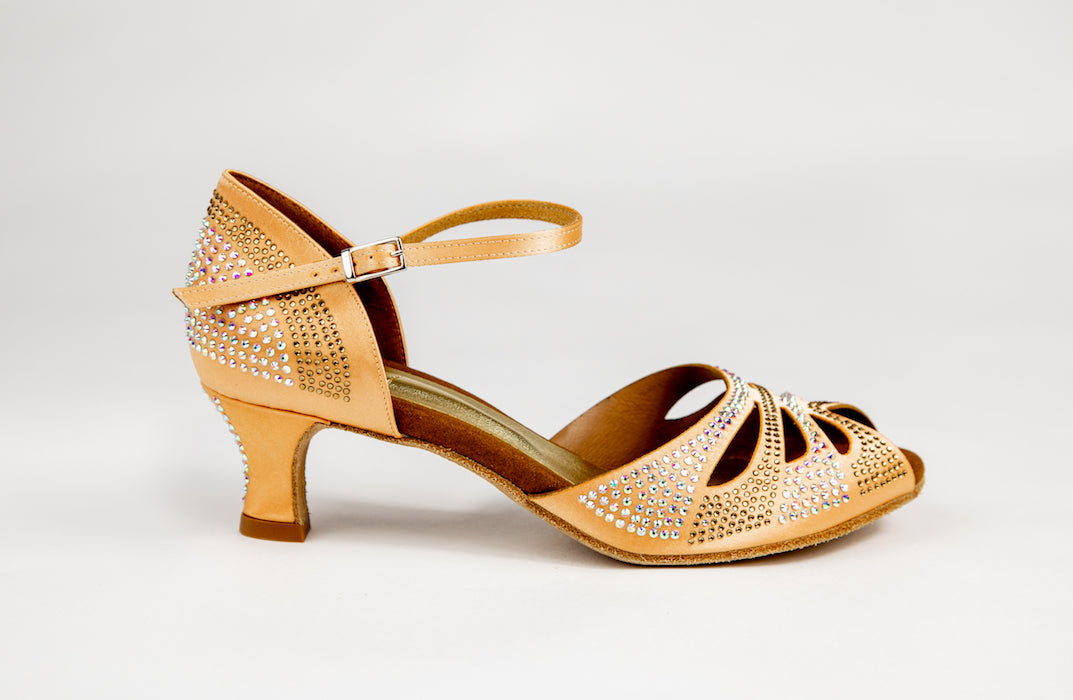 Ana with Swarovski Crystals, 2 in heel