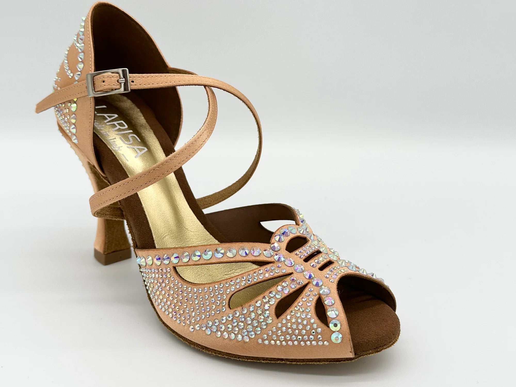 Aurora with Swarovski Crystals, 2.75 in heel