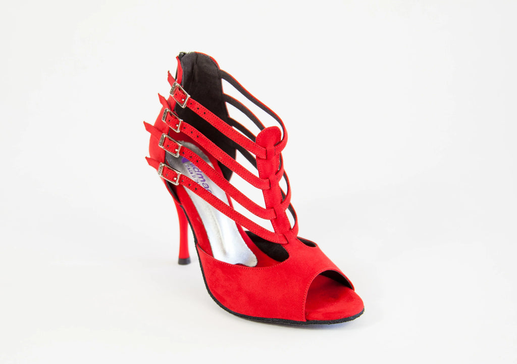 Foxy Stiletto in Red, 3.5 in heel