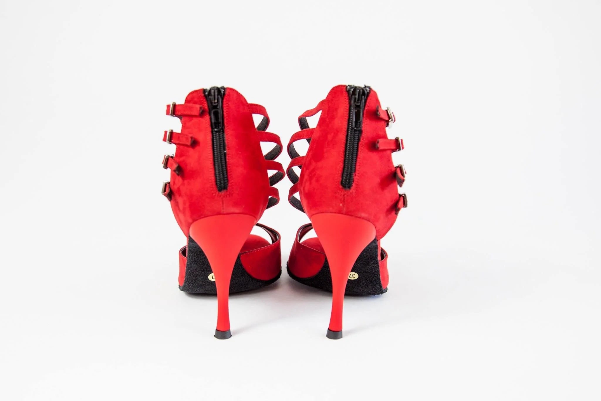 Foxy Stiletto in Red, 3.5 in heel