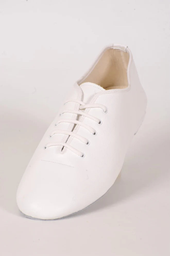 Jazz Shoe in genuine Italian leather B/W