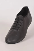 Jazz Shoe in genuine Italian leather B/W