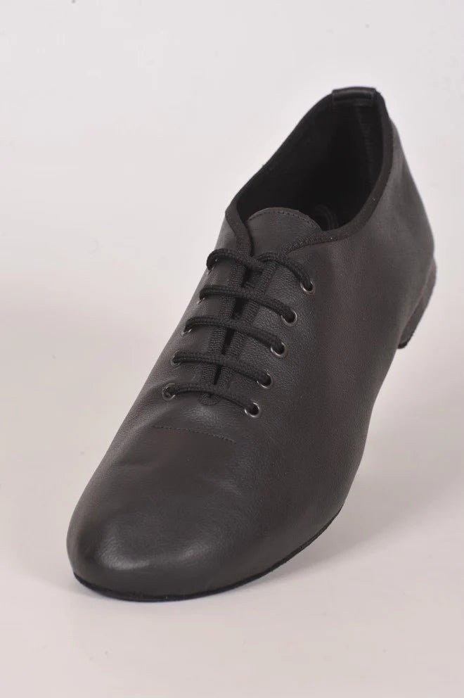Jazz Shoe in genuine Italian leather B/W